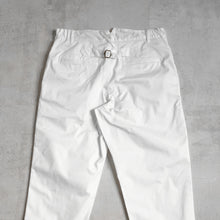Load image into Gallery viewer, DOUBLE TACK CHINO - WHITE -