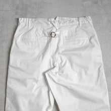 Load image into Gallery viewer, DOUBLE TACK CHINO - WHITE -