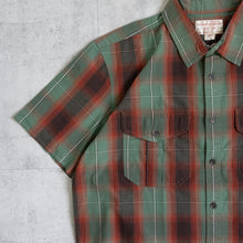 画像をギャラリービューアに読み込む, FILSON WASHED S/S FEARHER CLOTH SHIRT 半袖シャツ ビッグサイズ 大きいサイズ メンズ