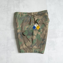 画像をギャラリービューアに読み込む, MAN PATCHWORK SHORT CARGO PANTS  (B)- CAMOUFLAGE -