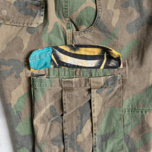 画像をギャラリービューアに読み込む, MAN PATCHWORK SHORT CARGO PANTS  (B)- CAMOUFLAGE -