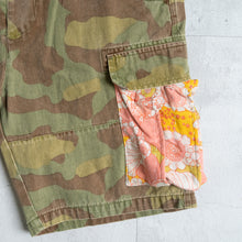 Load image into Gallery viewer, MAN PATCHWORK SHORT CARGO PANTS (D) - NEW CAMOUFLAGE -