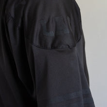画像をギャラリービューアに読み込む, テングストア大阪 LACMESH FOOTBALL BIG TEE ブラック メッシュTシャツ 大きいサイズメンズ テングストア大阪