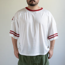 Load image into Gallery viewer, テングストア大阪 LACMESH FOOTBALL BIG TEE ホワイト メッシュTシャツ 大きいサイズメンズ テングストア大阪