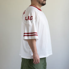 Load image into Gallery viewer, テングストア大阪 LACMESH FOOTBALL BIG TEE ホワイト メッシュTシャツ 大きいサイズメンズ テングストア大阪