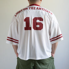 Load image into Gallery viewer, テングストア大阪 LACMESH FOOTBALL BIG TEE ホワイト メッシュTシャツ 大きいサイズメンズ テングストア大阪
