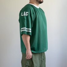 Load image into Gallery viewer, テングストア大阪 LACMESH FOOTBALL BIG TEE グリーン メッシュTシャツ 大きいサイズメンズ テングストア大阪