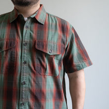 画像をギャラリービューアに読み込む, FILSON WASHED S/S FEARHER CLOTH SHIRT 半袖シャツ ビッグサイズ 大きいサイズ メンズ