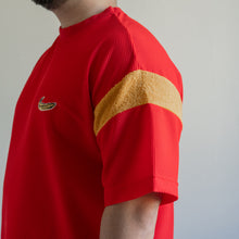 画像をギャラリービューアに読み込む, masterkey マスターキーANDY FOOTBALL SHIRTS レッド Tシャツ メッシュTシャツ ビッグサイズ 大きいサイズメンズ テングストア大阪