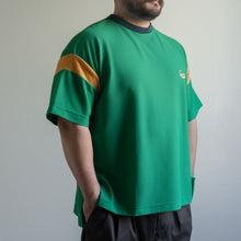 画像をギャラリービューアに読み込む, masterkey ANDY FOOTBALL SHIRTS グリーン Tシャツ メッシュTシャツ ビッグサイズ 大きいサイズメンズ テングストア大阪