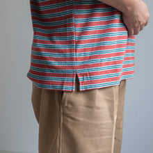 画像をギャラリービューアに読み込む, TOWN CRAFT HEAVY PILE BORDER TEE ワイン パイルTシャツ 大きいサイズ ビッグサイズ 大きいサイズメンズ テングストア大阪