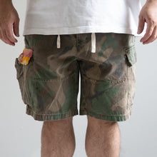 画像をギャラリービューアに読み込む, MAN PATCHWORK SHORT CARGO PANTS  (B)- CAMOUFLAGE -