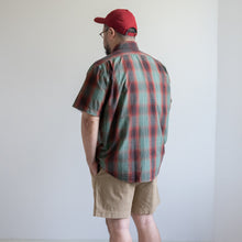 画像をギャラリービューアに読み込む, FILSON WASHED S/S FEARHER CLOTH SHIRT 半袖シャツ ビッグサイズ 大きいサイズ メンズ