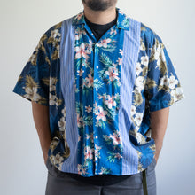 画像をギャラリービューアに読み込む, LIGHT ON THE ANTI CITY REMAKE SHIRTS LACオリジナルリメイクシャツ パッチワークシャツ 大きいサイズ ビッグサイズ 大きいいサイズメンズ テングストア大阪