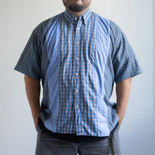 画像をギャラリービューアに読み込む, LIGHT ON THE ANTI CITY REMAKE SHIRTS LACオリジナルリメイクシャツ パッチワークシャツ 大きいサイズ ビッグサイズ 大きいいサイズメンズ テングストア大阪