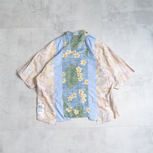 Load image into Gallery viewer, LIGHT ON THE ANTI CITY REMAKE SHIRTS LACオリジナルリメイクシャツ パッチワークシャツ 大きいサイズ ビッグサイズ 大きいいサイズメンズ テングストア大阪