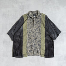 画像をギャラリービューアに読み込む, LIGHT ON THE ANTI CITY REMAKE SHIRTS LACオリジナルリメイクシャツ パッチワークシャツ 大きいサイズ ビッグサイズ 大きいいサイズメンズ テングストア大阪