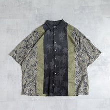 画像をギャラリービューアに読み込む, LIGHT ON THE ANTI CITY REMAKE SHIRTS LACオリジナルリメイクシャツ パッチワークシャツ 大きいサイズ ビッグサイズ 大きいいサイズメンズ テングストア大阪