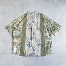 Load image into Gallery viewer, LIGHT ON THE ANTI CITY REMAKE SHIRTS LACオリジナルリメイクシャツ パッチワークシャツ 大きいサイズ ビッグサイズ 大きいいサイズメンズ テングストア大阪
