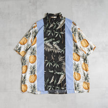 画像をギャラリービューアに読み込む, LIGHT ON THE ANTI CITY REMAKE SHIRTS LACオリジナルリメイクシャツ パッチワークシャツ 大きいサイズ ビッグサイズ 大きいいサイズメンズ テングストア大阪