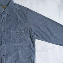 画像をギャラリービューアに読み込む, NIGEL CABOURN NEW MEDICAL SHIRT インディゴ シャツ 大きいサイズ メンズ テングストア大阪