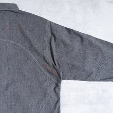 画像をギャラリービューアに読み込む, NIGEL CABOURN NEW MEDICAL SHIRT チャコールグレイ シャツ 大きいサイズ メンズ テングストア大阪