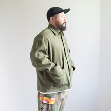 画像をギャラリービューアに読み込む, SASHIKO COVERALL - OLIVE -