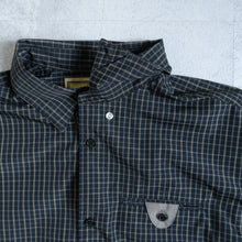 画像をギャラリービューアに読み込む, A/E FLAP POCKET SHIRTS  - CHECK BLACK -