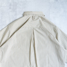 画像をギャラリービューアに読み込む, A/E FLAP POCKET SHIRTS -CHECK IVORY -