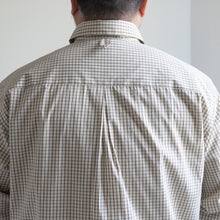 画像をギャラリービューアに読み込む, A/E FLAP POCKET SHIRTS -CHECK IVORY -