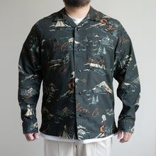 画像をギャラリービューアに読み込む, ELK HEIGHTS CAMP SHIRT  - GREEN NORTHWEST -