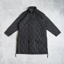 画像をギャラリービューアに読み込む, MILITARY W BREASTED LONG DOWN - BLACK -