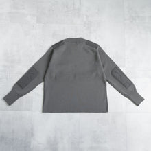 Load image into Gallery viewer, NON DOWN MILITARY CREW KNIT - CHARCOAL -