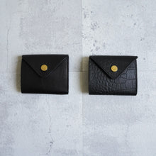画像をギャラリービューアに読み込む, TRIANGLE MINI WALLET - BLACK -