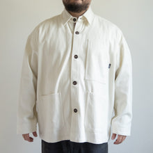 Load image into Gallery viewer, SASHIKO COVERALL - WHITE -