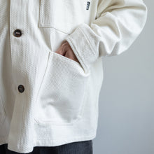 Load image into Gallery viewer, SASHIKO COVERALL - WHITE -