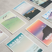 Load image into Gallery viewer, NATIONAL PARKS OF JAPAN POST CARD