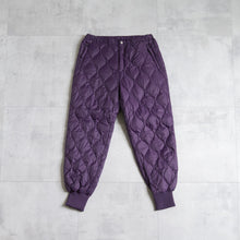 Load image into Gallery viewer, MILITARY SOFT SHELL DOWN PANTS - D.PURPLE -