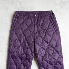 Load image into Gallery viewer, MILITARY SOFT SHELL DOWN PANTS - D.PURPLE -