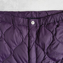 Load image into Gallery viewer, MILITARY SOFT SHELL DOWN PANTS - D.PURPLE -