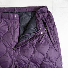 Load image into Gallery viewer, MILITARY SOFT SHELL DOWN PANTS - D.PURPLE -