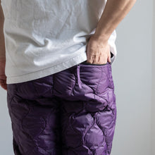 Load image into Gallery viewer, MILITARY SOFT SHELL DOWN PANTS - D.PURPLE -