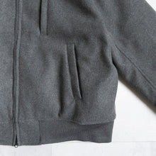 画像をギャラリービューアに読み込む, MELTON MA-1 JACKET  - GRAY -