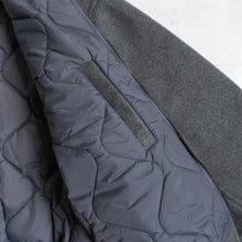 画像をギャラリービューアに読み込む, MELTON MA-1 JACKET  - GRAY -