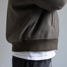 画像をギャラリービューアに読み込む, MELTON MA-1 JACKET  - BROWN -