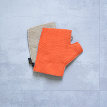 画像をギャラリービューアに読み込む, FLEECE R/GLOVE - BEIGE×ORANGE -