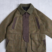 画像をギャラリービューアに読み込む, MOON TWEED 3 LAYERED JACKET - OLIVE -