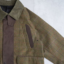 画像をギャラリービューアに読み込む, MOON TWEED 3 LAYERED JACKET - OLIVE -