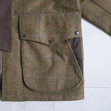 画像をギャラリービューアに読み込む, MOON TWEED 3 LAYERED JACKET - OLIVE -
