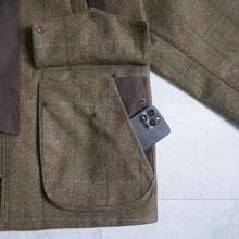 画像をギャラリービューアに読み込む, MOON TWEED 3 LAYERED JACKET - OLIVE -